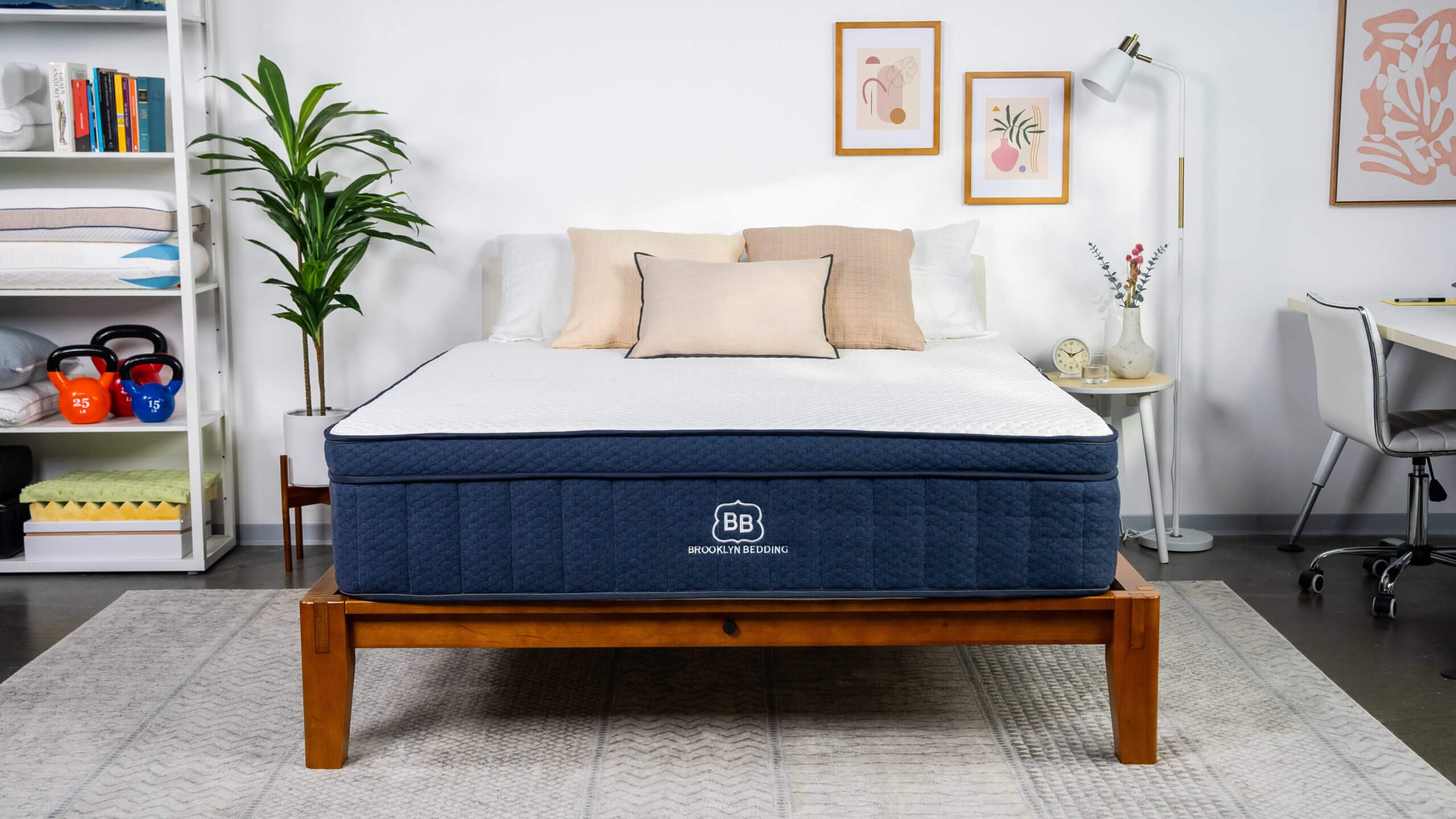 brooklyn mattress on bed
