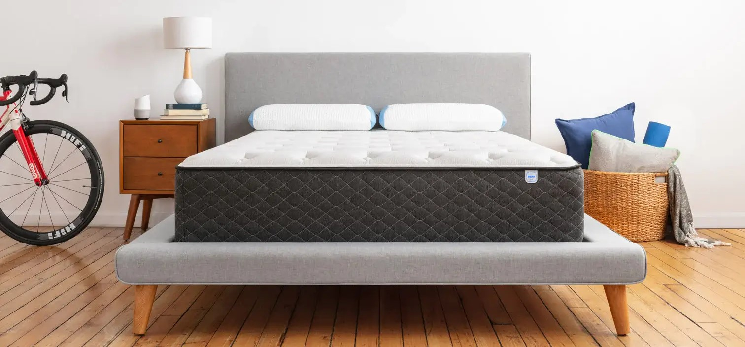 bear mattress on bed