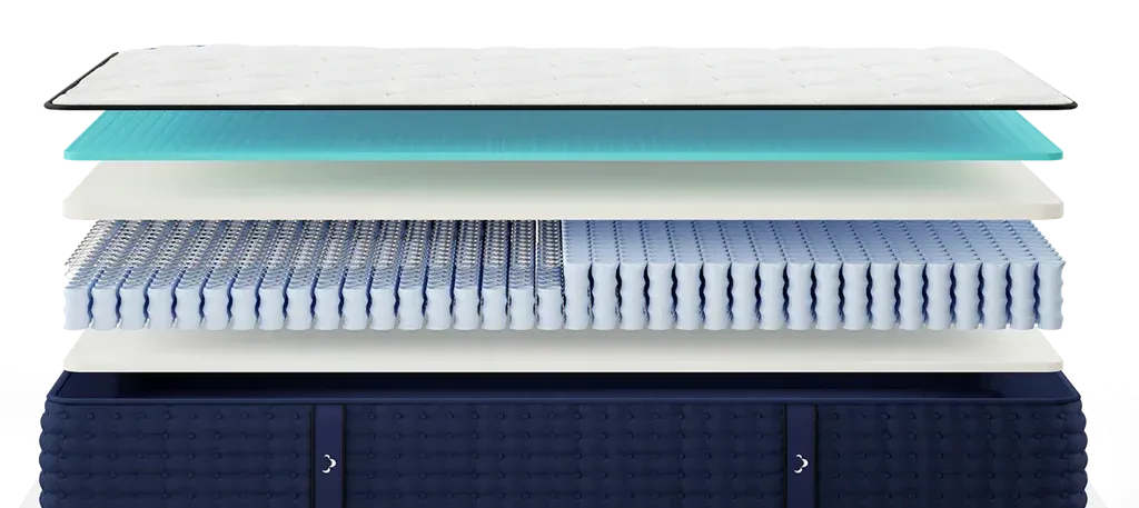 layers of the dreamcloud premier mattress