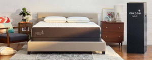 cocoon mattress on bed